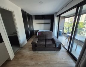 Apartamento para Locação no Campo Belo com 39 m², 1 Dormitório, Varanda, Mobiliado e 1 Vaga PP1715007.jpg
