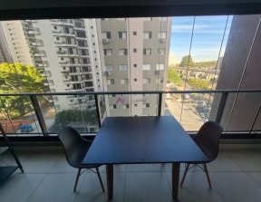Apartamento para Locação no Campo Belo com 39 m², 1 Dormitório, Varanda, Mobiliado e 1 Vaga PP1715015.jpg